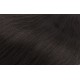 Clip in maxi set 43cm pravé lidské vlasy - REMY 140g - přírodní černá